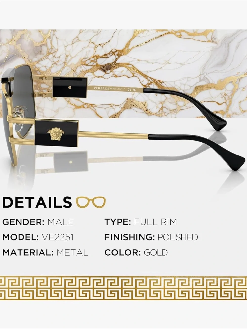 Men’s Versace Sunglasses